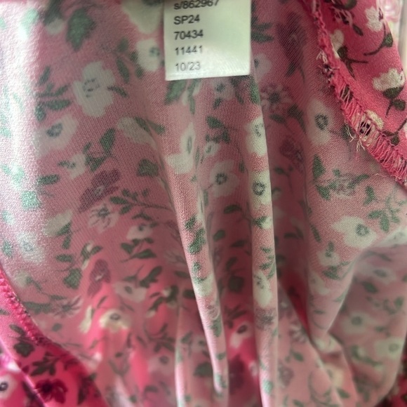 🆕NWT Ann Taylor factory size XL sleeves floral blouse # 288 - Picture 8 of 8